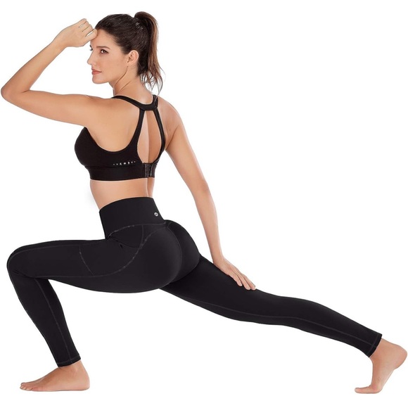 Ewedoos black leggings with pockets. Size large - Picture 7 of 7